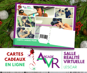 Carte cadeau Arcade VR