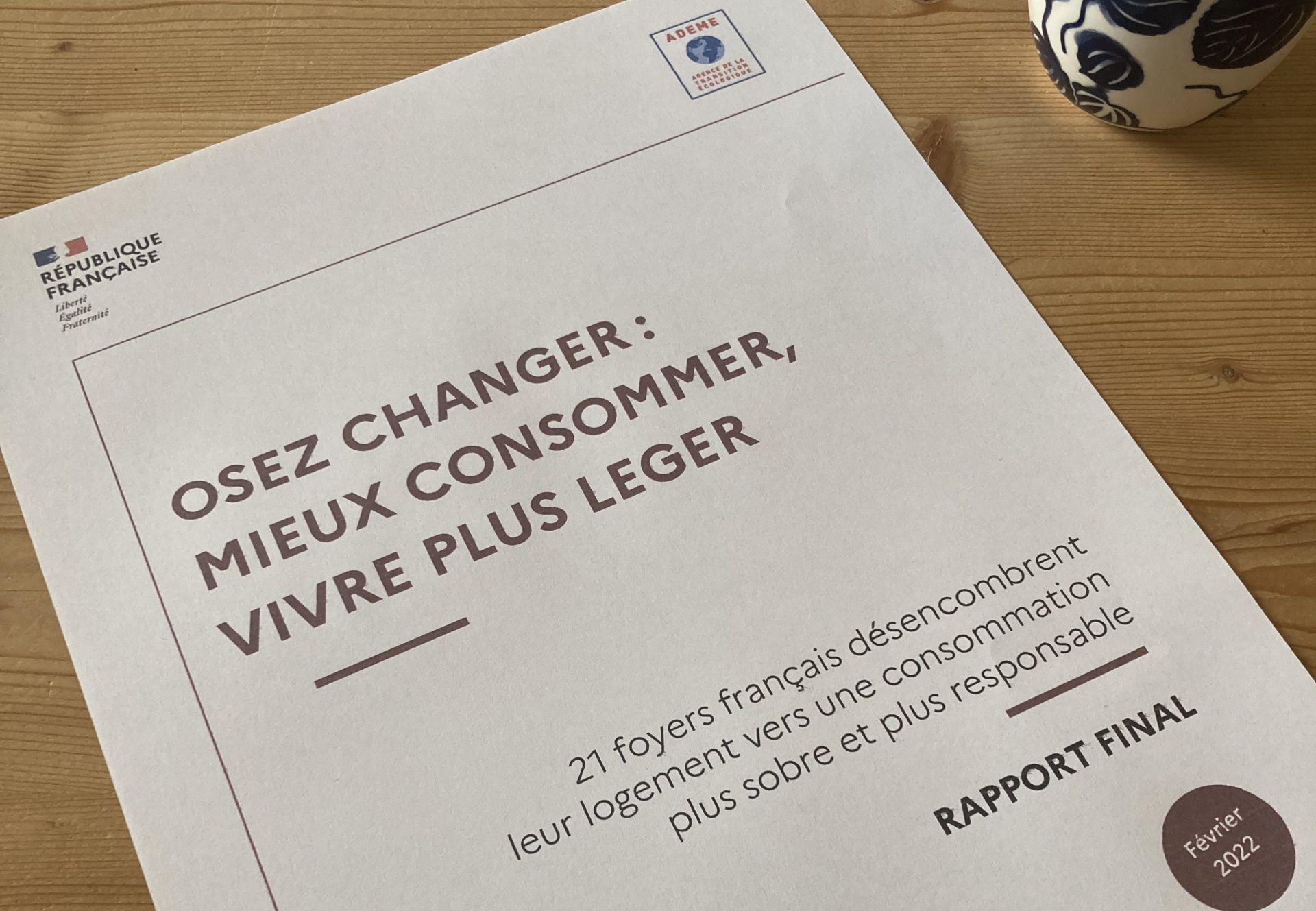 Rapport final de l'Opération Osez changer